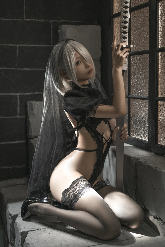 2B-黑婚纱 - 蠢沫沫
