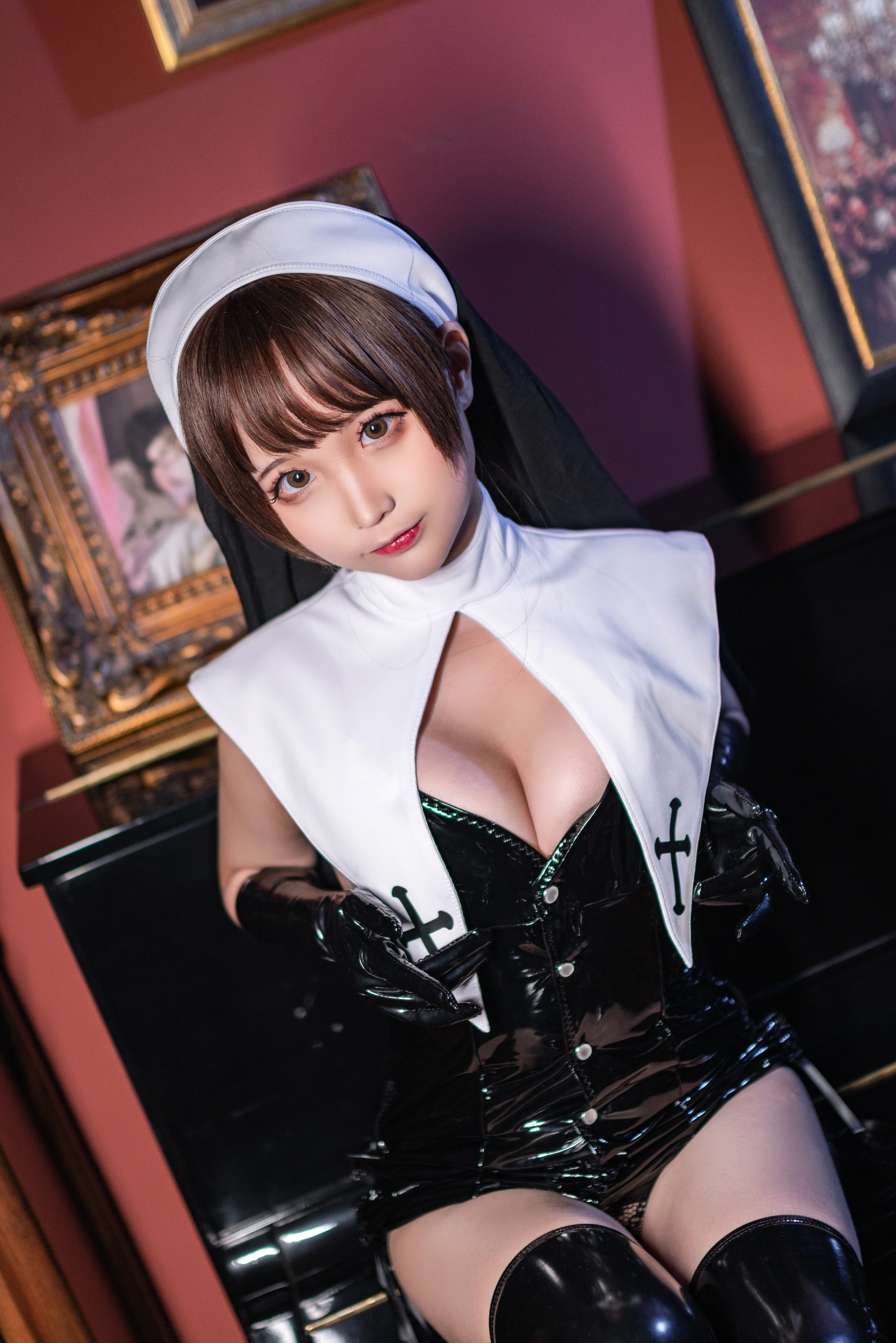 蠢沫沫 - NO.160 沫沫真爱版 魅-皮修女 3