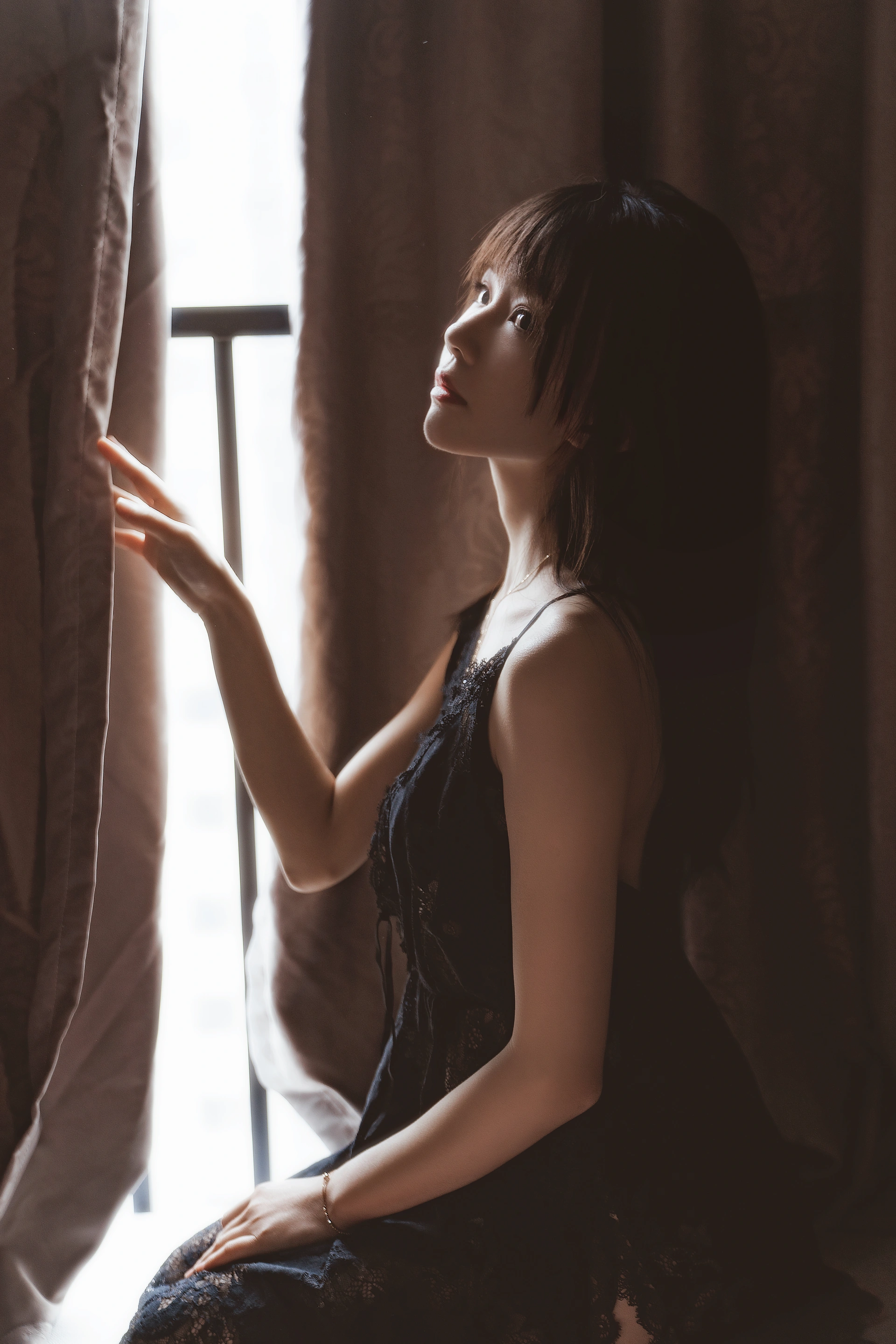 桜桃喵 - NO.197 黑 1