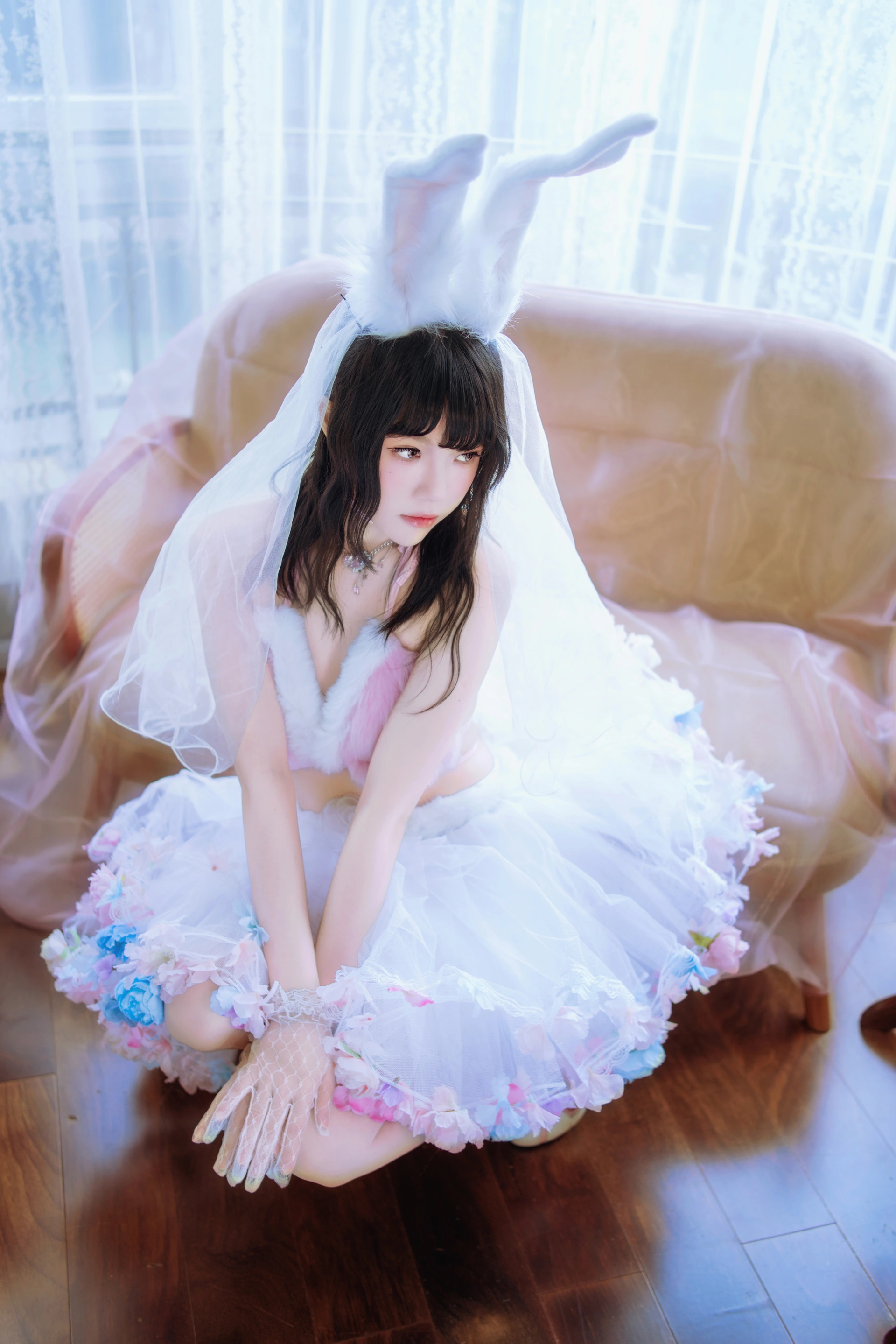 桜桃喵 - NO.199 花嫁兔 1